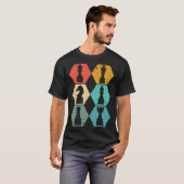 チェス姿ポーンプレーヤー Tシャツ (正面フル)