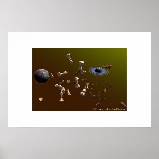 チェス宇宙 ポスター (正面)