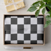 チェス市松模様にチェッカーボード国旗 薄葉紙 (ギフト)