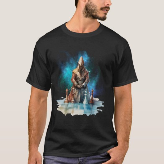 チェス愛好家のためのチェックメイトのチェス Tシャツ (正面)