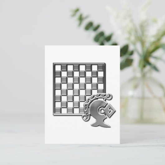 チェス戦略はがき ポストカード (スタンド正面)