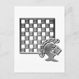 チェス戦略はがき ポストカード