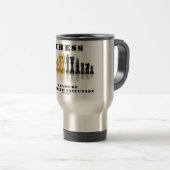 チェス戦略的な実行のゲーム トラベルマグ (正面右)