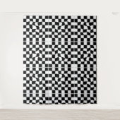 チェス抽象芸術 タペストリー (正面)