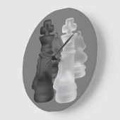 チェス時計 ラージ壁時計 (傾斜)