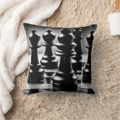 "チェス最高傑作ピローエレガント- Fabric Chessbo クッション (ブランケット)