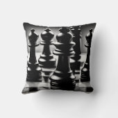 "チェス最高傑作ピローエレガント- Fabric Chessbo クッション (裏面)