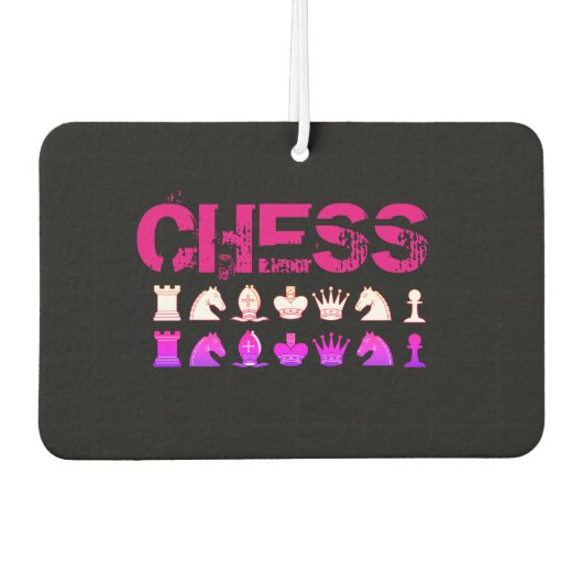 チェス枕 カーエアーフレッシュナー (正面)