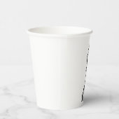 チェス柄紙コップ 紙コップ (右)