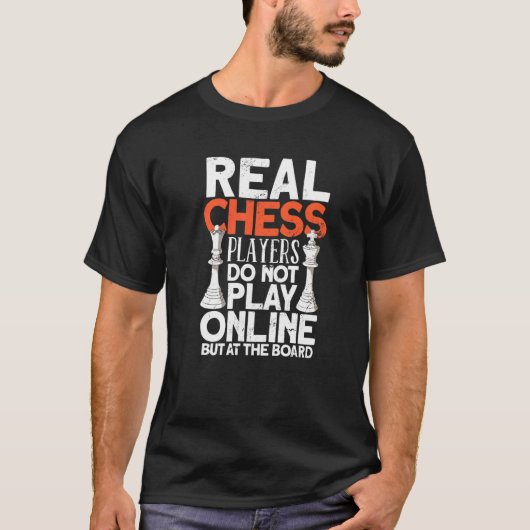 チェス棋士チェス1 Tシャツ (正面)