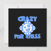 チェス熱狂する用 招待状 (正面)