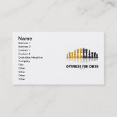 チェス用に最適化（反射チェスセット） 名刺 (正面)