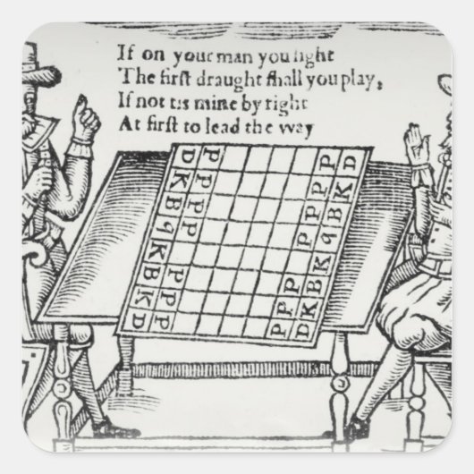 チェス盤で スクエアシール (正面)