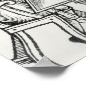 チェス盤で ポスター (角)