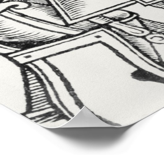 チェス盤で ポスター (角)