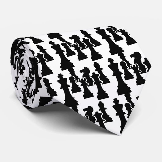 チェス盤のゲーム ネクタイ (ロール)