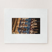 チェス盤のパズル ジグソーパズル (横)