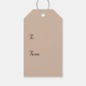 チェス盤のポーン ギフトタグ (裏面)