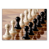 チェス盤のポーン テーブルナンバー (裏面)