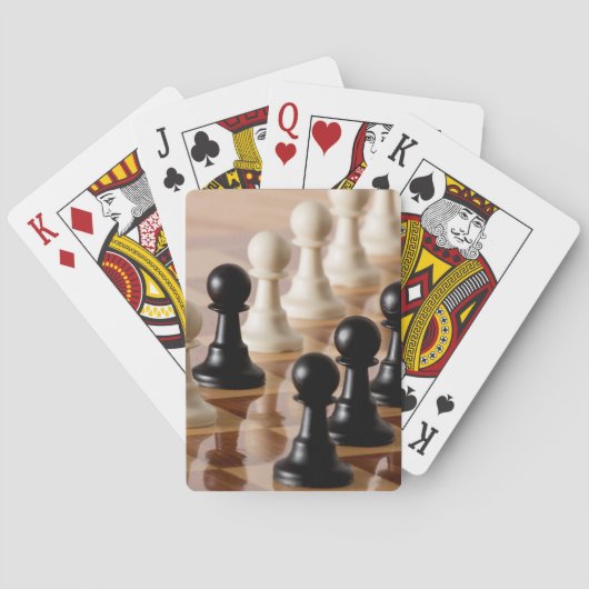 チェス盤のポーン トランプ (裏面)