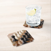 チェス盤のポーン ペーパーコースター (インサイチュ)