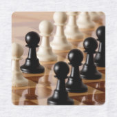 チェス盤のポーン ラベル (デザイン1)