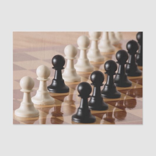 チェス盤のポーン 薄葉紙 (正面)