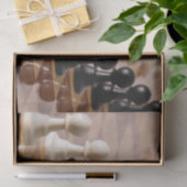 チェス盤のポーン 薄葉紙 (ギフト)