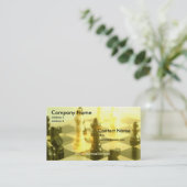 チェス盤の名刺 名刺 (スタンド正面)