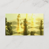 チェス盤の名刺 名刺 (裏面)