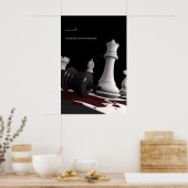 チェス盤の殺人 – プリント (キッチン)