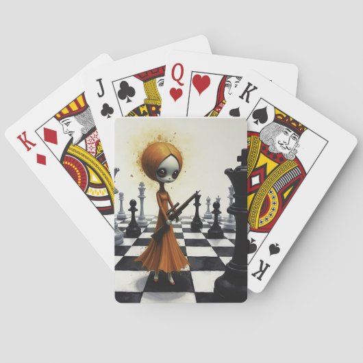 チェス盤の謎 トランプ (裏面)