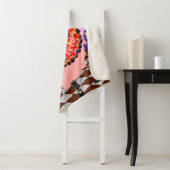 チェス盤の赤のクイーン – Wonderland Art シェルパブランケット (インサイチュ)