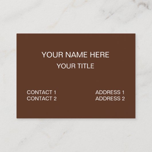 チェス盤の駒 名刺 (裏面)