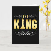 チェス盤キングチェックメイト盤ゲームギフト カード (黄色い花)