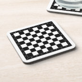 チェス盤クラシック コースター (左側)