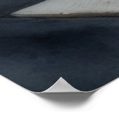 チェス盤クローズアップポーンのピースのポスター ポスター (角)