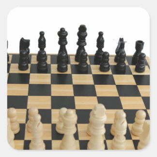チェス盤デザイン スクエアシール