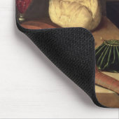 チェス盤1630年が付いている静物画 マウスパッド (コーナー)