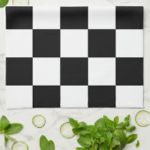 チェス盤 キッチンタオル (折り畳み)