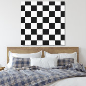 チェス盤 キャンバスプリント (インサイチュ (寝室))