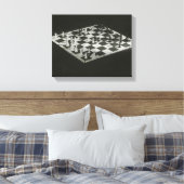 チェス盤 キャンバスプリント (インサイチュ (寝室))