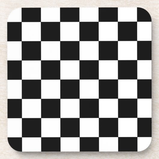 チェス盤 コースター (正面)