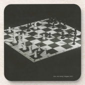 チェス盤 コースター (正面)