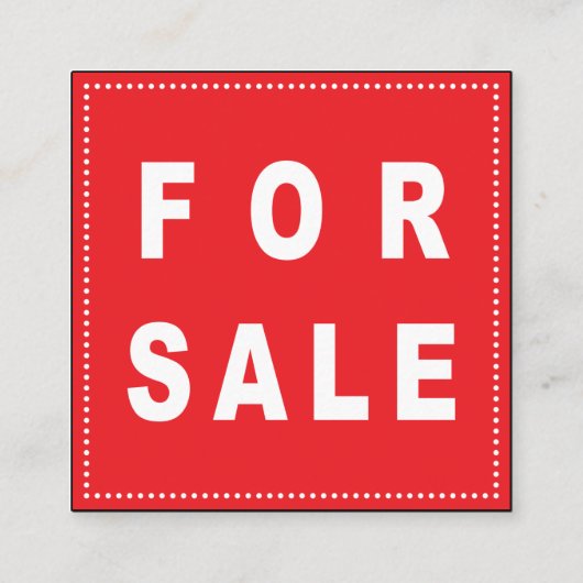 チェス盤 スクエア名刺 (裏面)