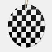 チェス盤 セラミックオーナメント (左)