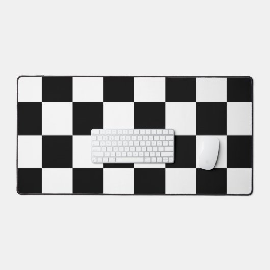 チェス盤 デスクマット (キーボード&マウス)
