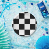 チェス盤 ペーパープレート (パーティー)