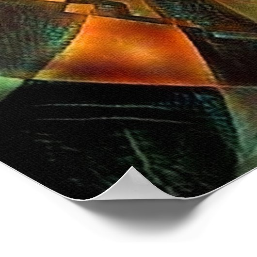 チェス盤 ポスター (角)