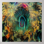 チェス盤 ポスター (正面)